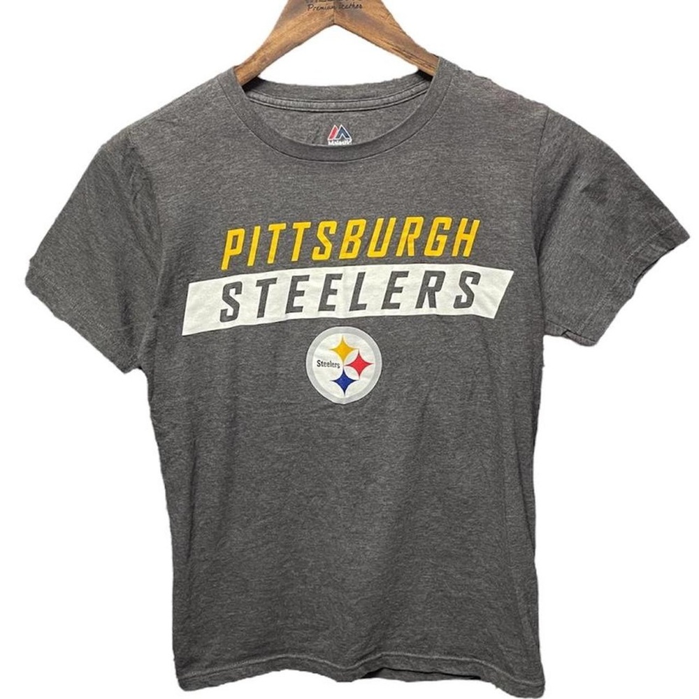 Pittsburgh Steelers NFL football team short sleeve crewneck pro sports T-shirt
